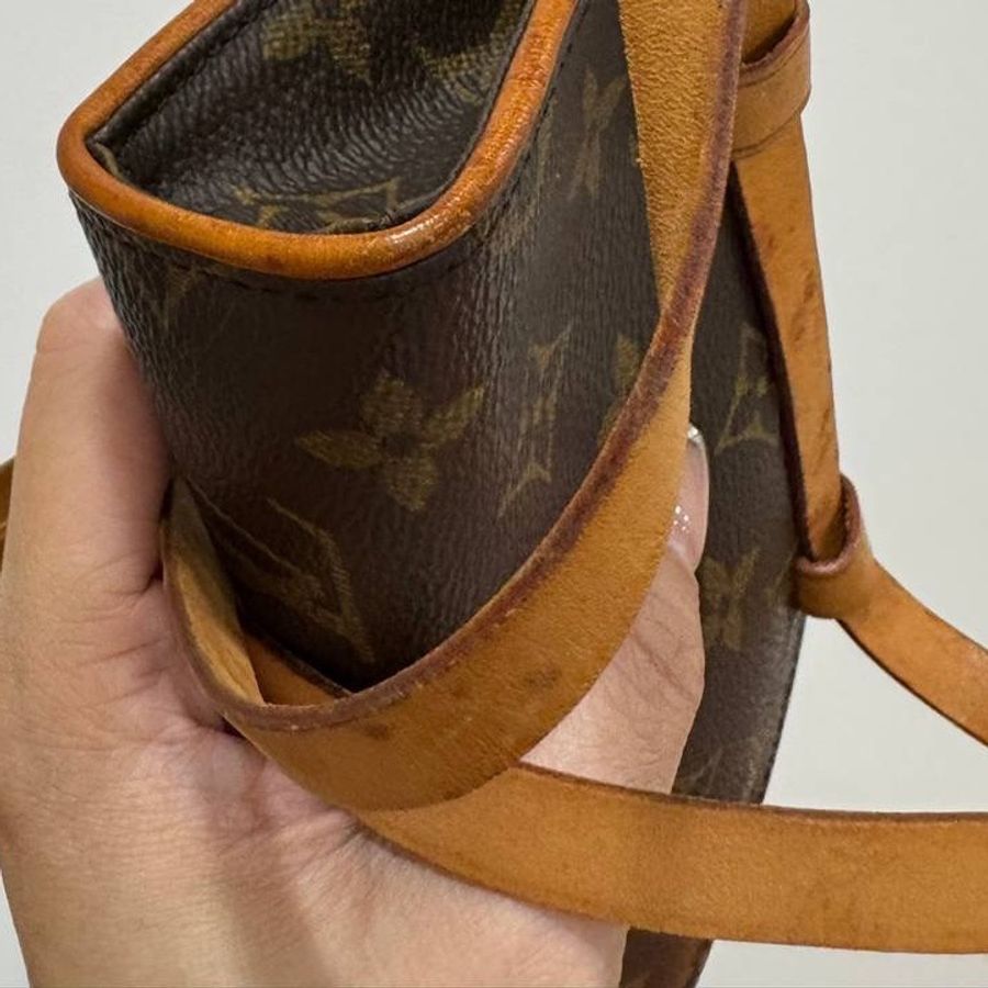 LV 路易威登 vintage 信封包 腰包 胸口包 斜背包 胸包 肩背包-45
