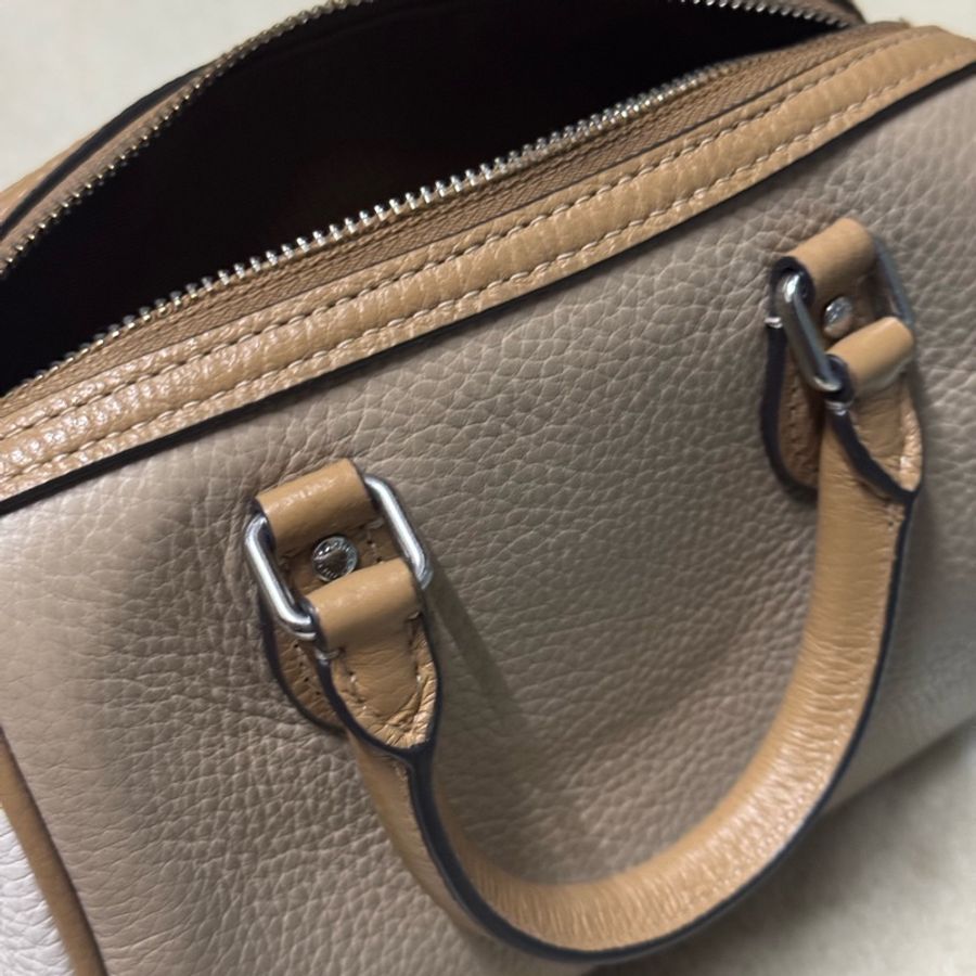 coach mini波士頓斜背手拿兩用小包-7