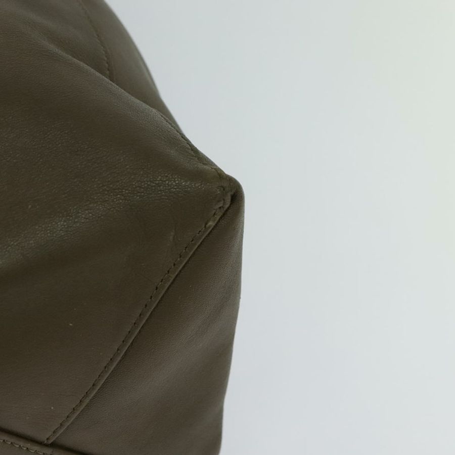 【日本直送】CELINE Vertical Cabas 手提包 皮革 藍色 棕色 正品 ki5445-15