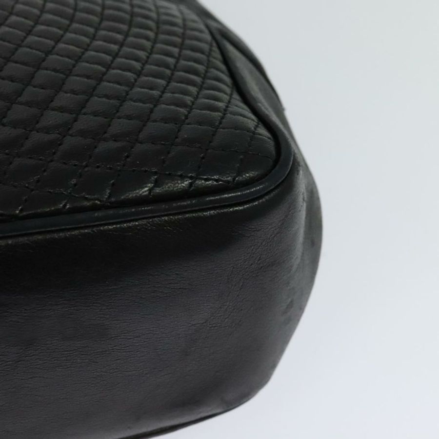 【日本直送】BALLY 鏈條單肩包 皮革 黑色 正品 BA240-15