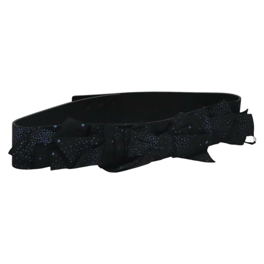 【日本直送】香奈兒皮帶 皮革 29.9吋 黑色 CC Auth bs21650-0