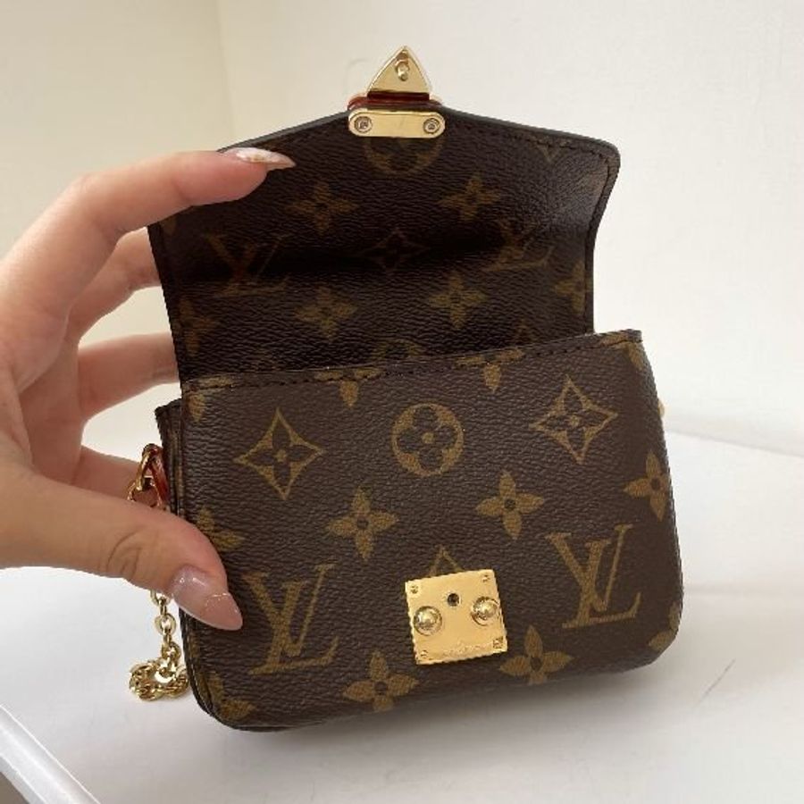 LV M81267 Micro Metis 迷你郵差包 老花-1