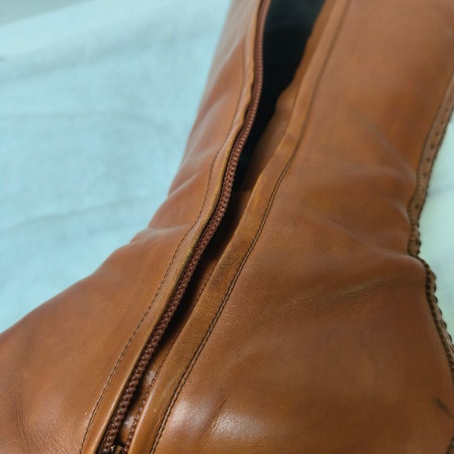 ‼️換季出清價‼️9月調回原價$9000㊣✨Louis Vuitton✨**尺寸36**路易威登 LV 駝色 老花圖騰 高筒 長靴/二手精品/二手鞋/保證正品🌳二手樹屋🌳-23