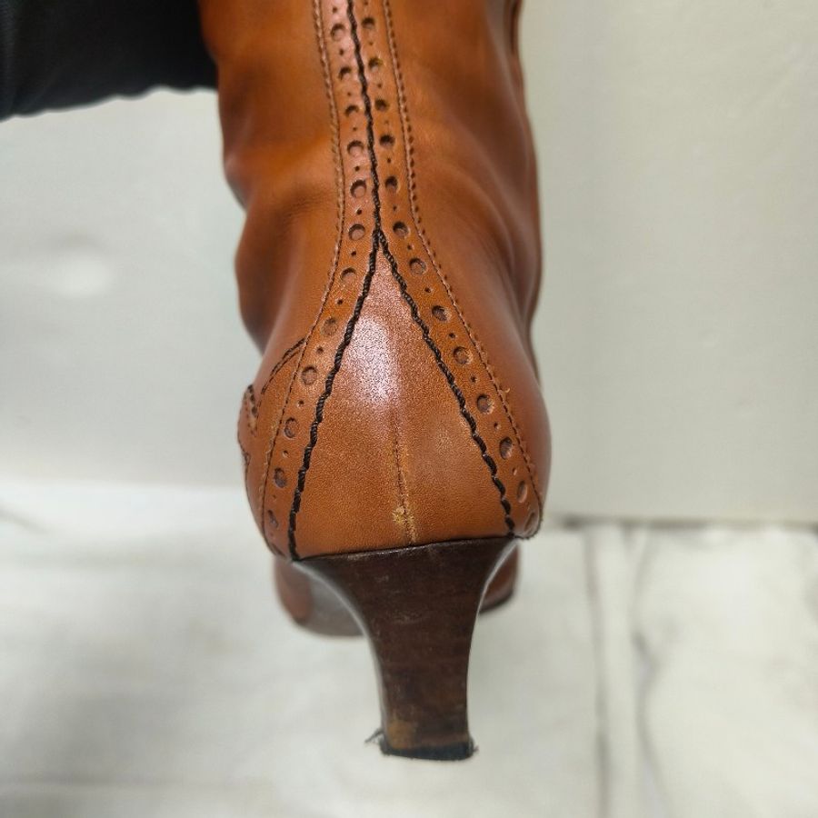 ‼️換季出清價‼️9月調回原價$9000㊣✨Louis Vuitton✨**尺寸36**路易威登 LV 駝色 老花圖騰 高筒 長靴/二手精品/二手鞋/保證正品🌳二手樹屋🌳-31
