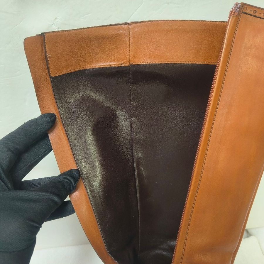 ‼️換季出清價‼️9月調回原價$9000㊣✨Louis Vuitton✨**尺寸36**路易威登 LV 駝色 老花圖騰 高筒 長靴/二手精品/二手鞋/保證正品🌳二手樹屋🌳-37