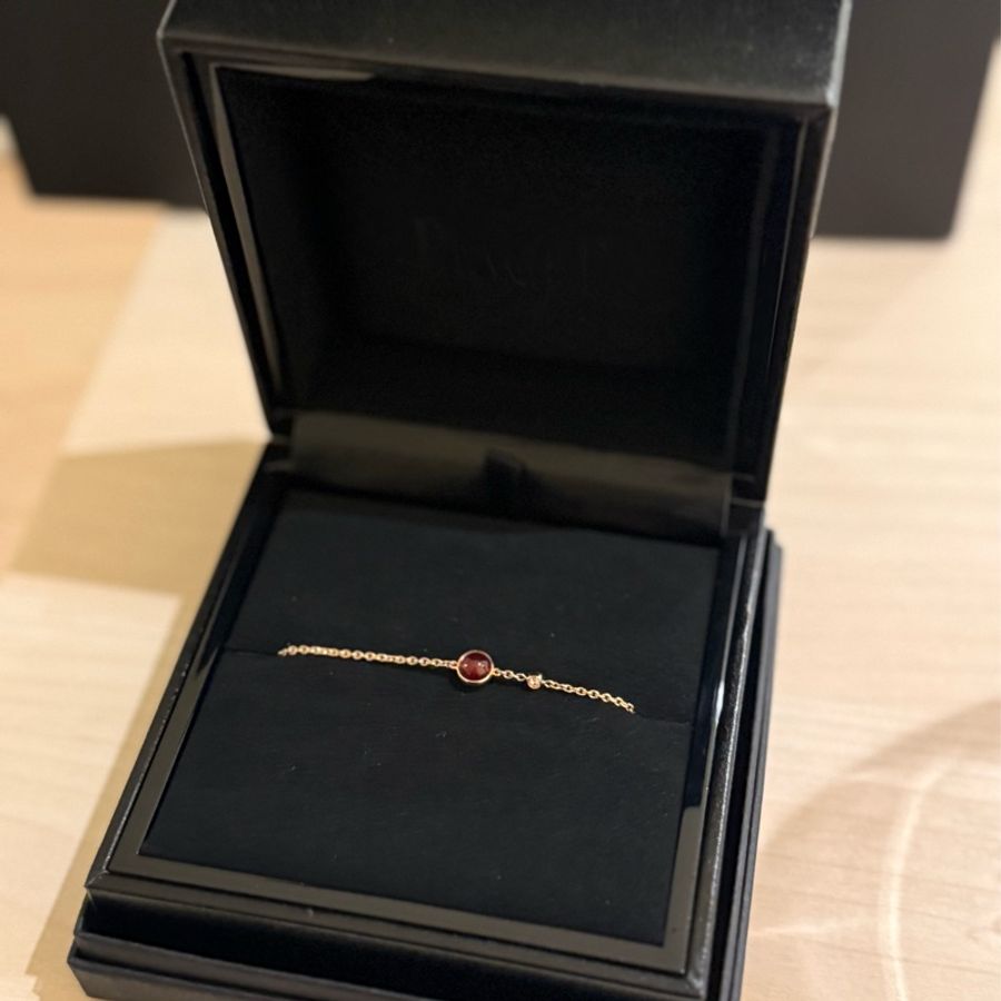PIAGET 伯爵時來運轉系列18K 紅玉髓手鍊-2
