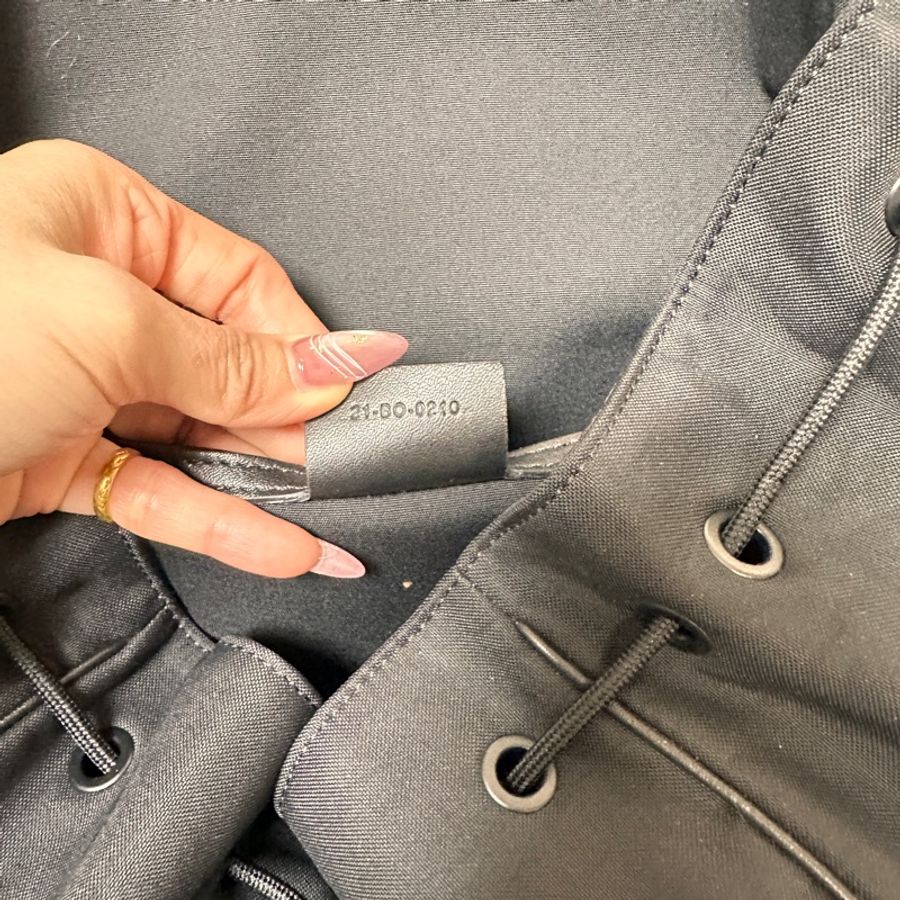 DIOR 併接牛皮後背包-9