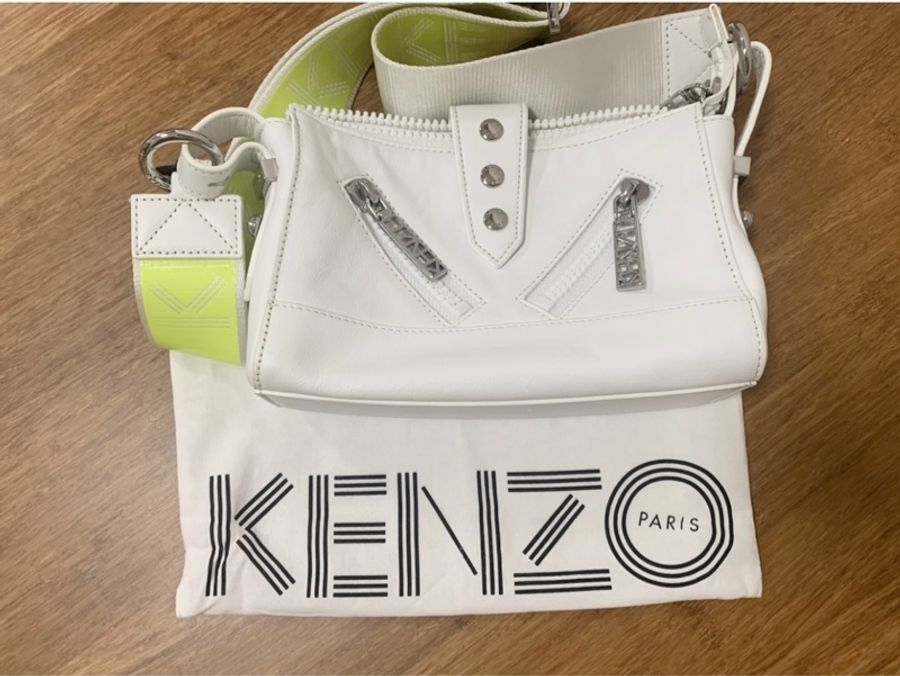 Kenzo mini Kalifornia高田賢三加利福尼亞撞色迷你肩挎包-1