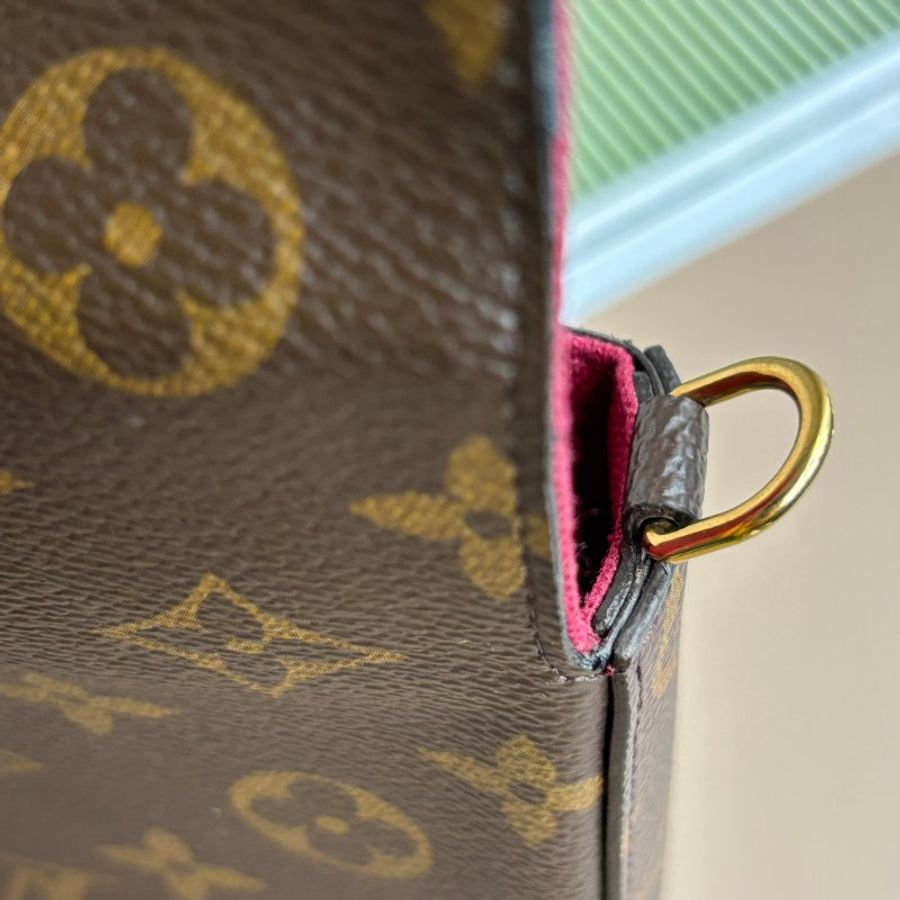 ::LOIUS VUITTON:: LV M61276 Felicie經典帆布鍊帶WOC三合一鏈包-32