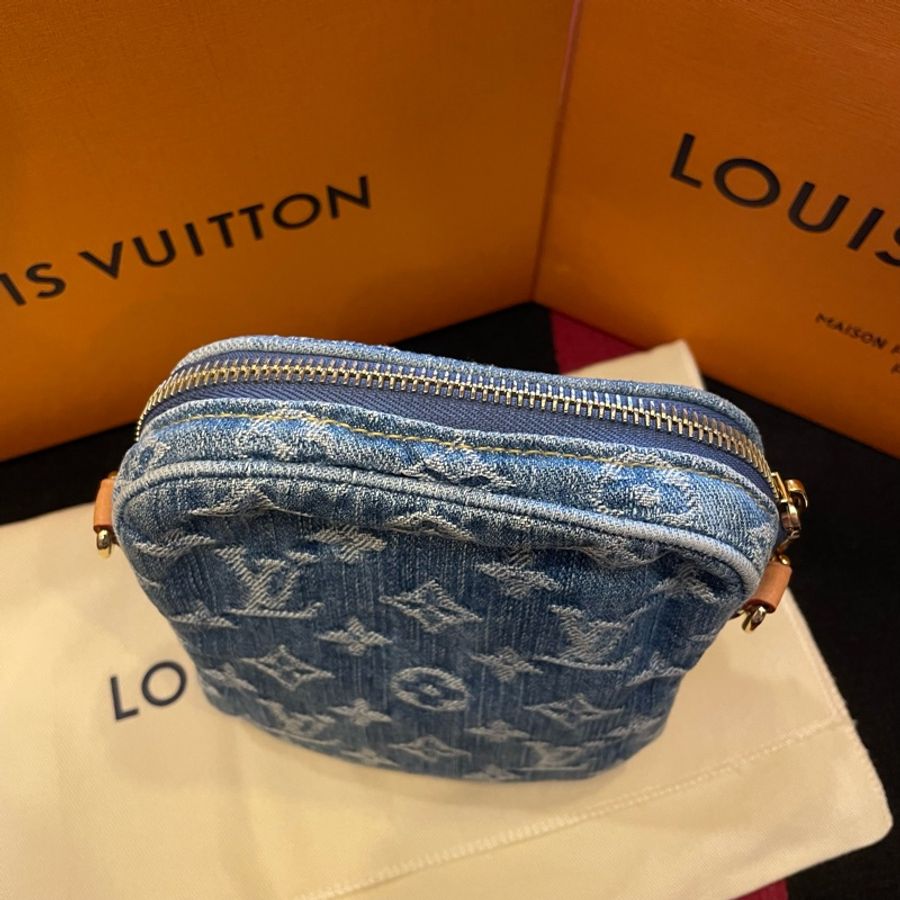 LV Louis Vuitton Denim Bag 牛仔小包(晶片款)-2