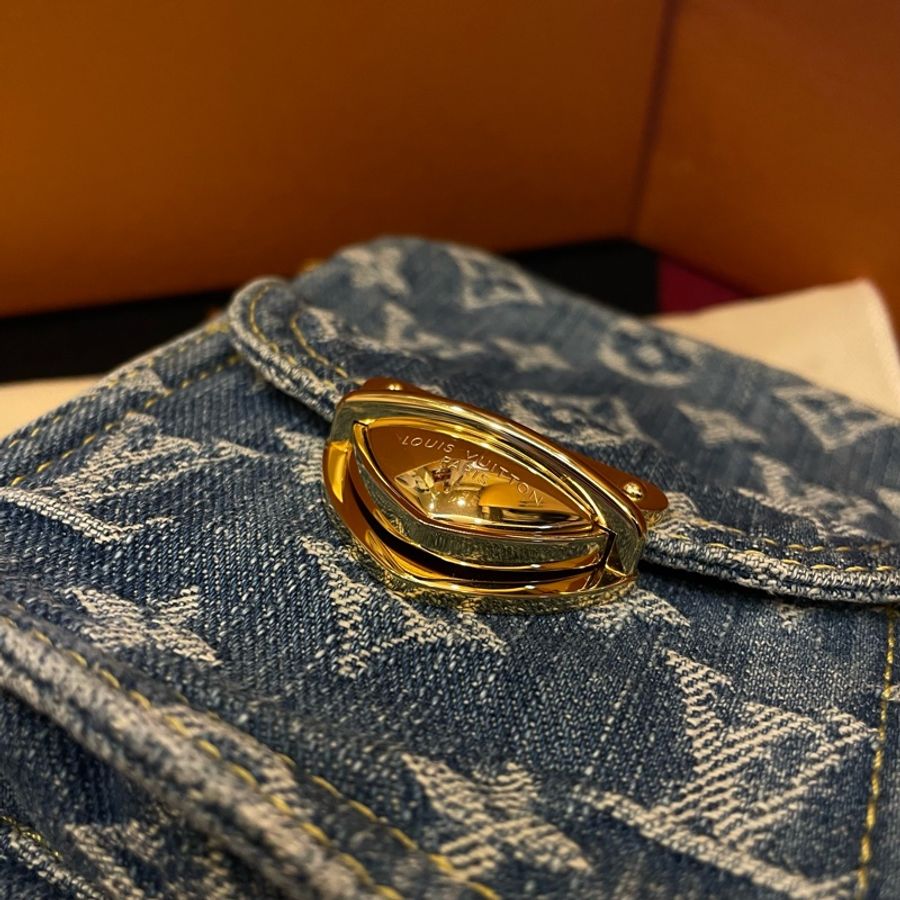 LV Louis Vuitton Denim Bag 牛仔小包(晶片款)-5