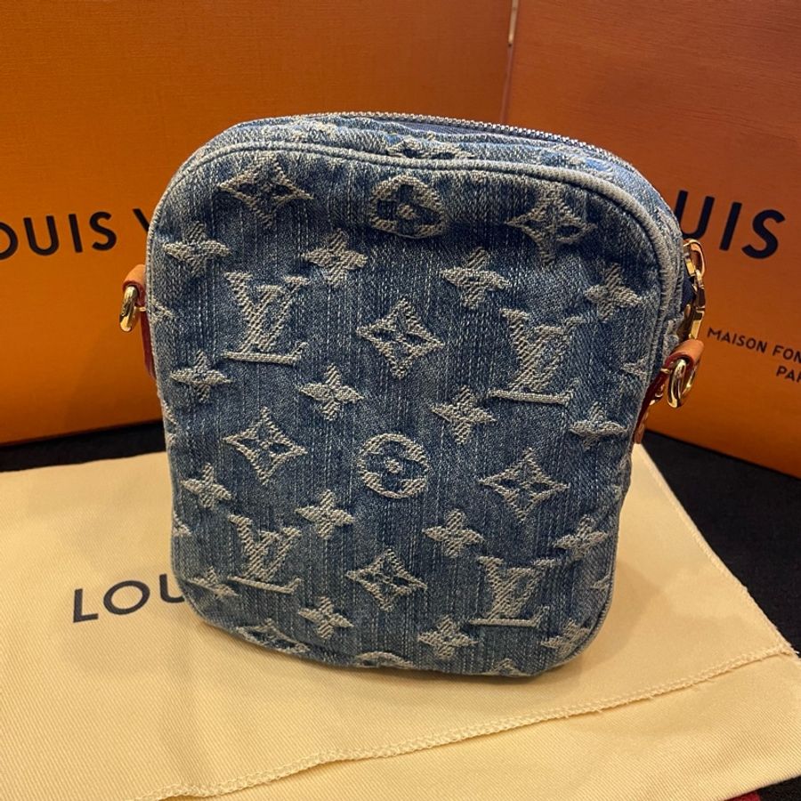 LV Louis Vuitton Denim Bag 牛仔小包(晶片款)-7