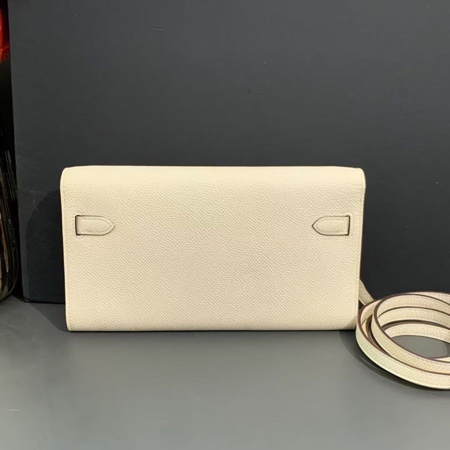 Hermes 愛馬仕 Kelly to go 奶昔白內拼小雞黃 Y 刻-2