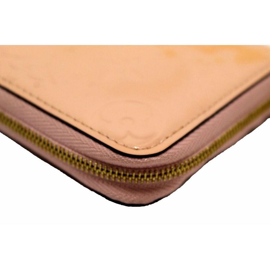 Louis Vuitton Rose Monogram Vernis Leather Zippy Coin Purse-11