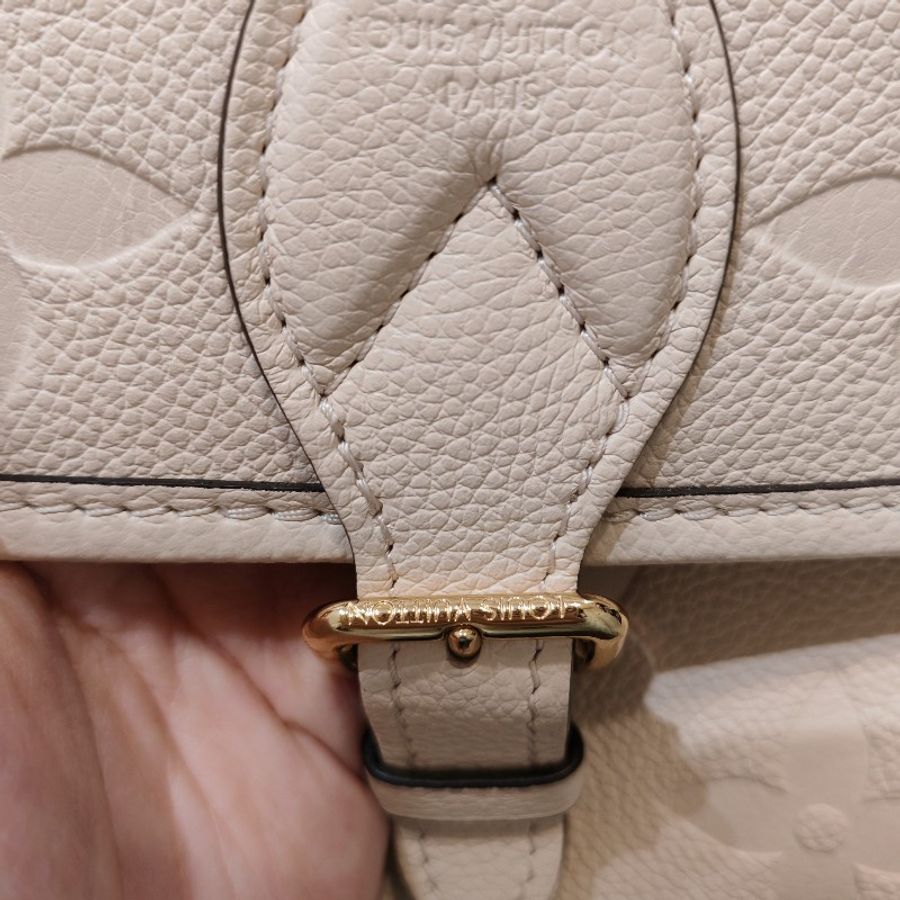 Lv Diane 奶油白色全皮-18