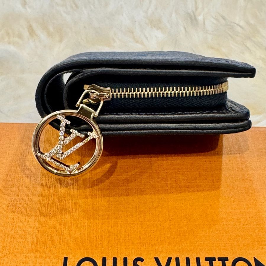Louis Vuitton LV M82793 短夾錢包 鐵灰銀色 日本聖誕節限量款-1