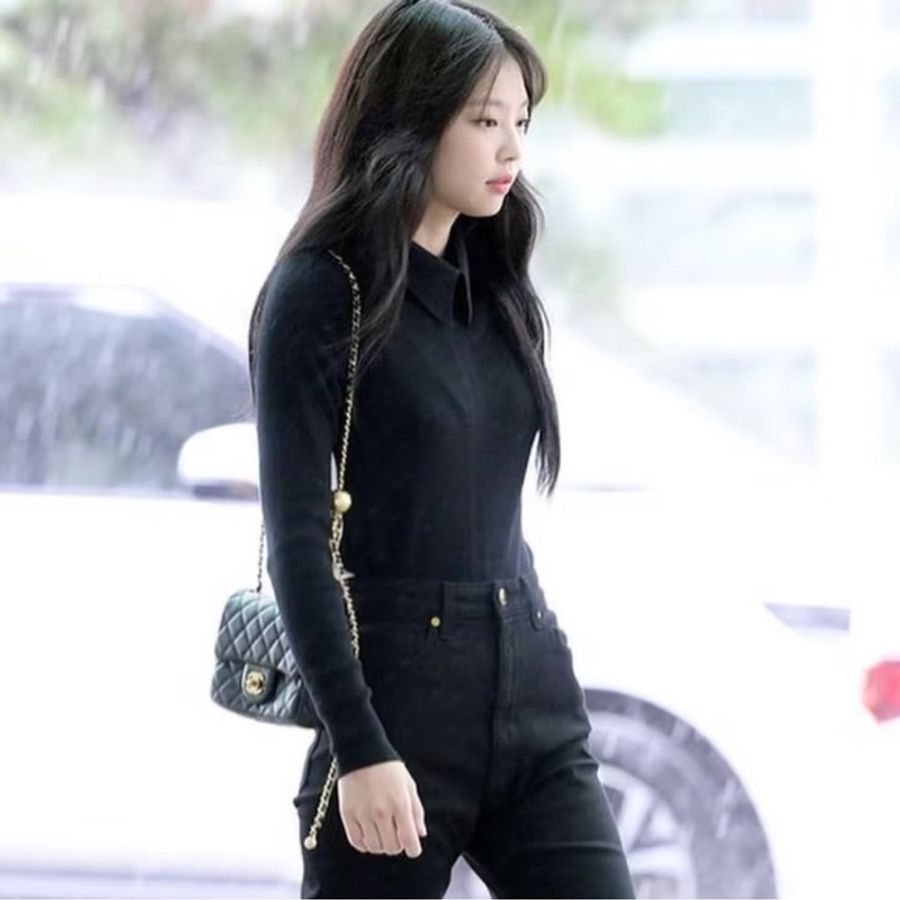 Chanel 香奈兒 菱格紋口蓋包 金球方胖子 黑色金鏈 斜背/單肩/ 手提-2