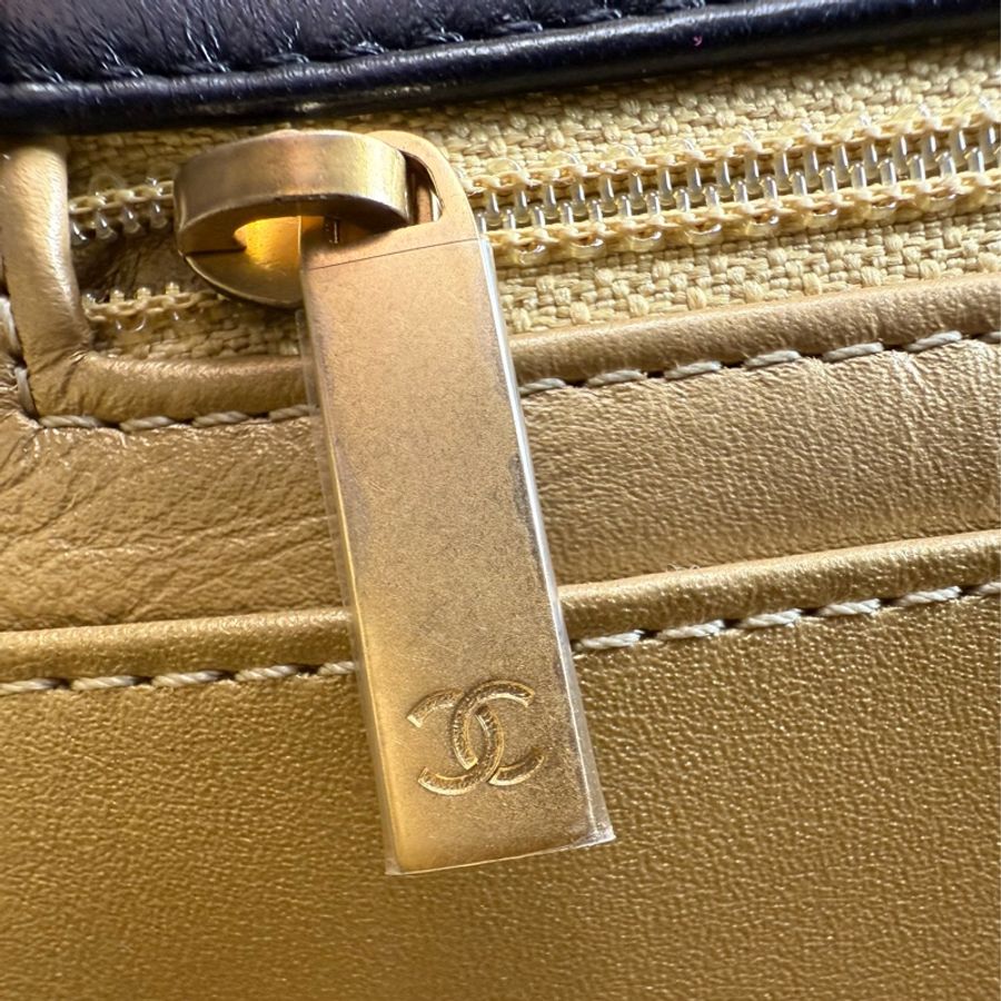 Chanel 香奈兒 菱格紋口蓋包 金球方胖子 黑色金鏈 斜背/單肩/ 手提-16
