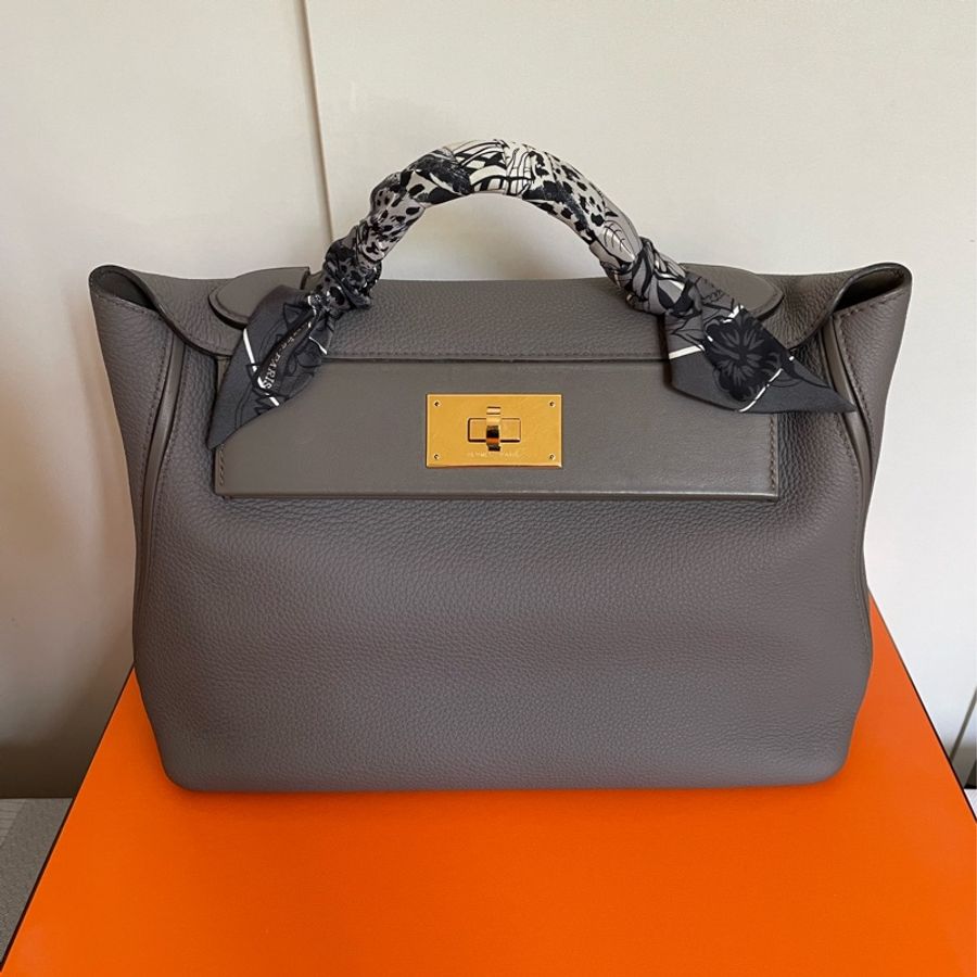 Hermes 2424 29cm Etain GHW-5