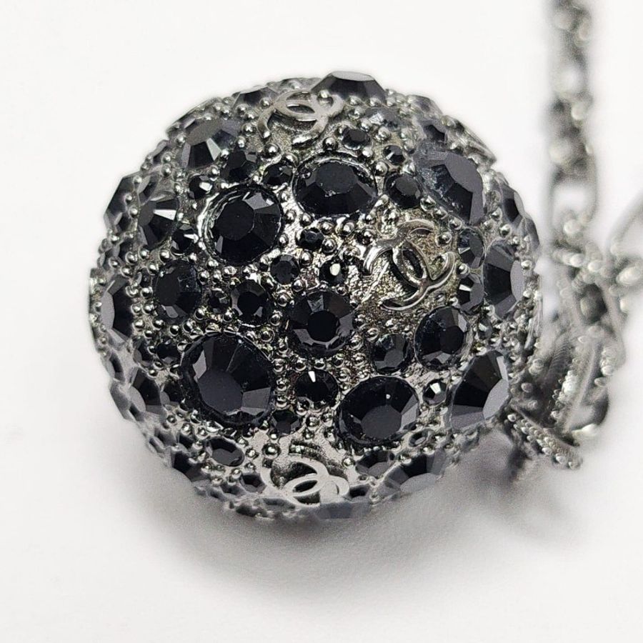 Chanel - CC Necklace with Ball Ball Pendant(長頸鏈)-3