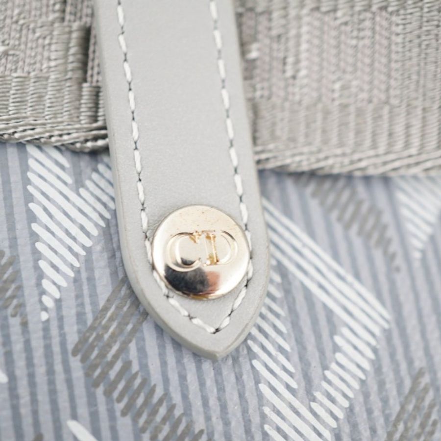 Dior Mini Saddle 灰色馬鞍腰包 斜背包-16