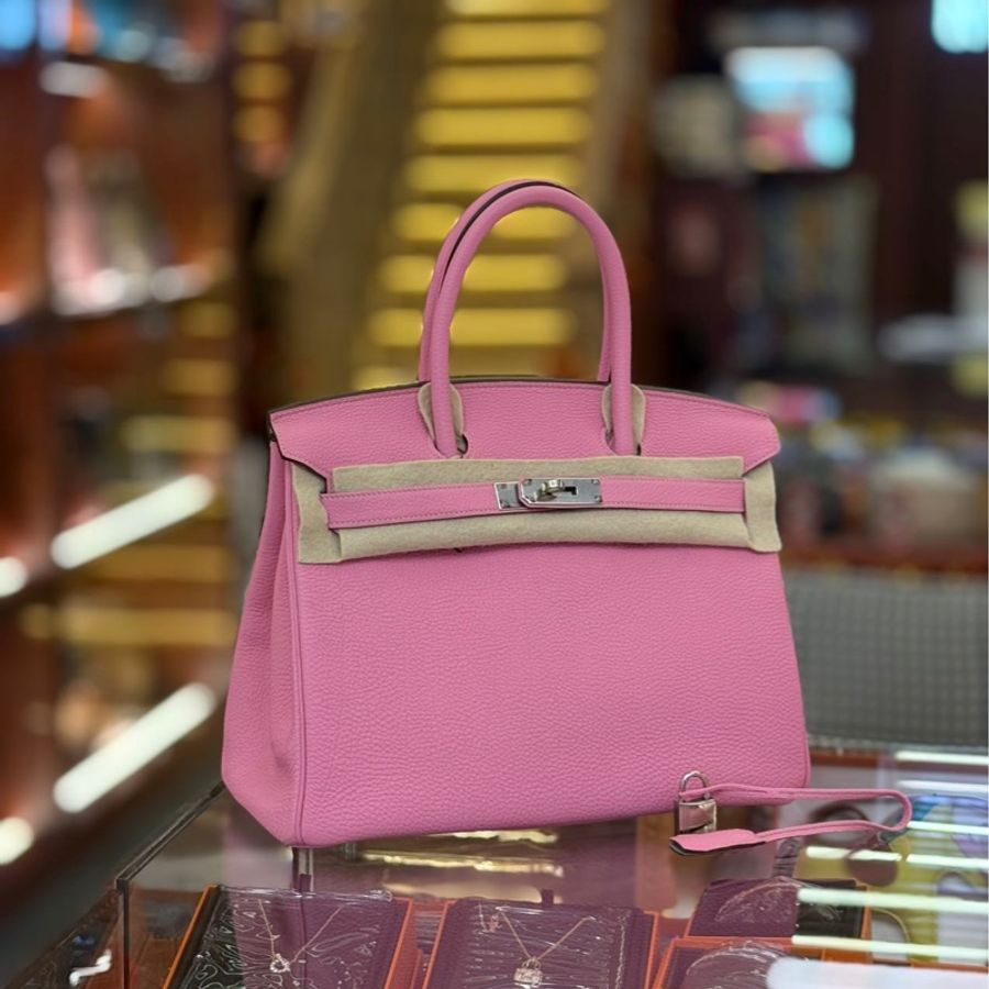 全網唯一 全新 Birkin30 5p櫻花粉-0
