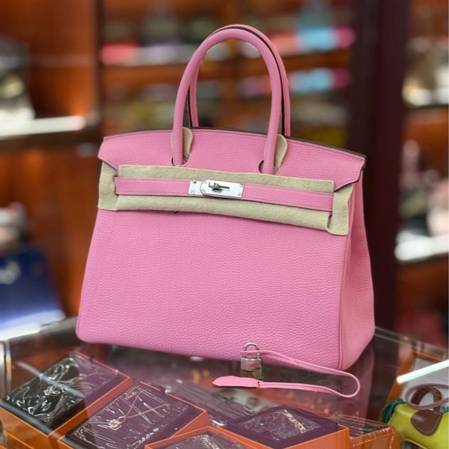 全網唯一 全新 Birkin30 5p櫻花粉-1