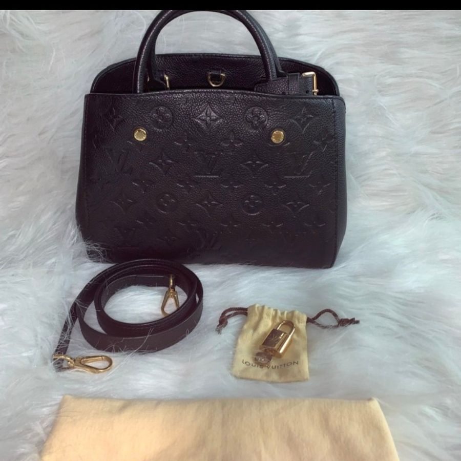 LV 時尚 蒙田包 斜背包 小款 Montaigne BB LOUIS VUITTON-16