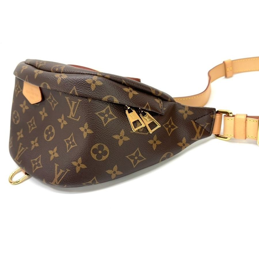 LOUIS VUITTON LV M43644 經典 Monogram 拉鍊腰包/斜背包-17