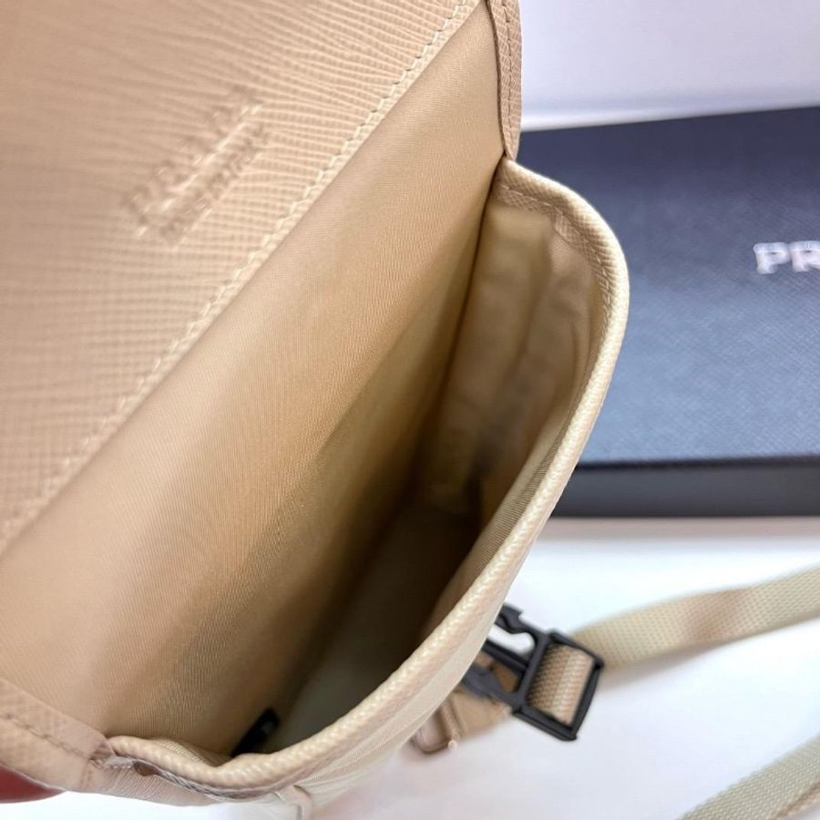 Prada phone bag 2ZH109 Beige-3