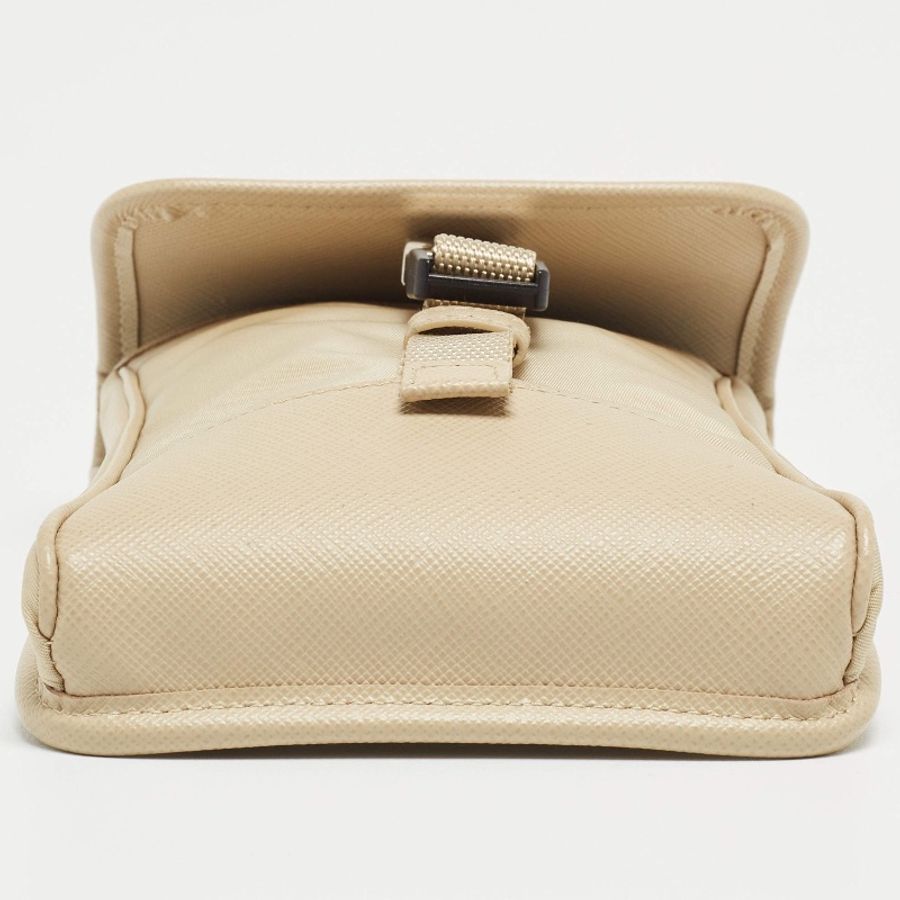 Prada phone bag 2ZH109 Beige-4