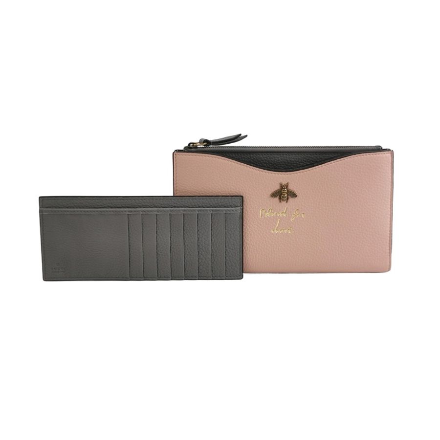 🐝【Gucci Animalier 牛皮拼色動物裝飾手拿包】🐝-6