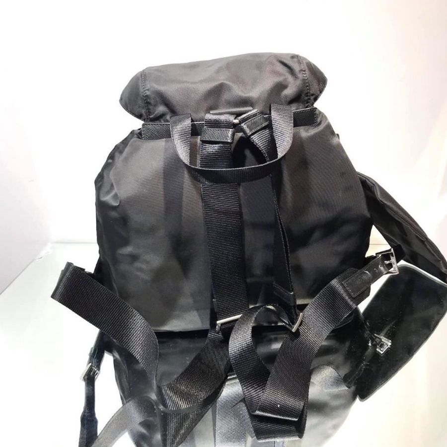 🌸2025春夏新品🌸Prada 1BZ811 經典跳傘布新款子母後背包-6