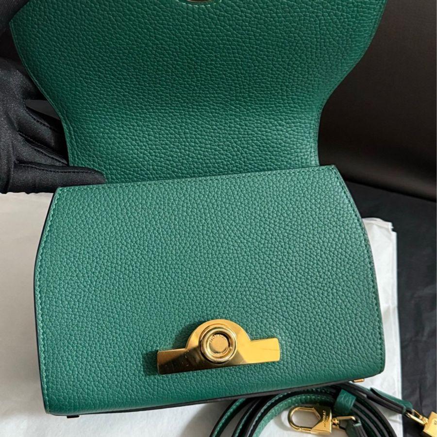 Moynat rejane bb 祖母綠色 超美-6