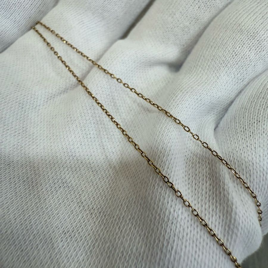 Tiffany&Co 18K 黃金 立體 愛心 心形 項鍊-5
