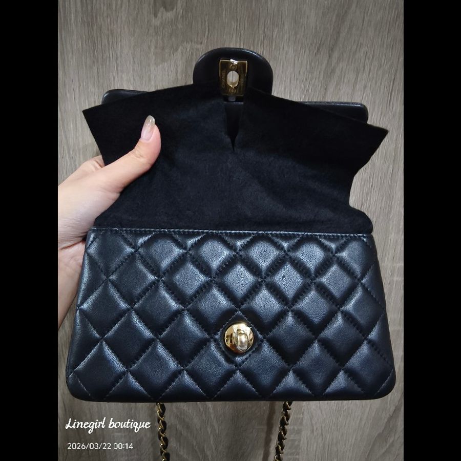 Chanel CF20 淡金釦 全新全新-28