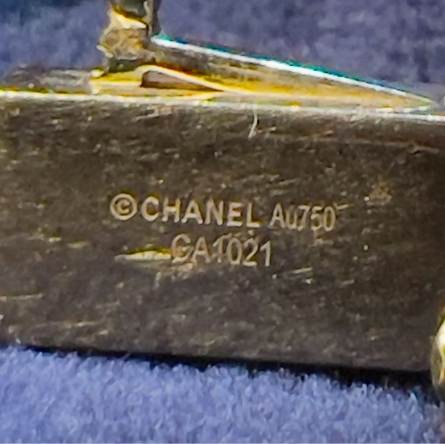 CHANEL絕版  獅子圖章項鏈-11