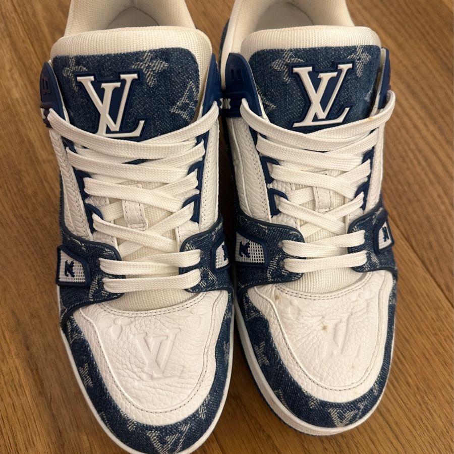 中性 男女都適合 路易威登Louis Vuitton 經典球鞋 size 6 1/2-0