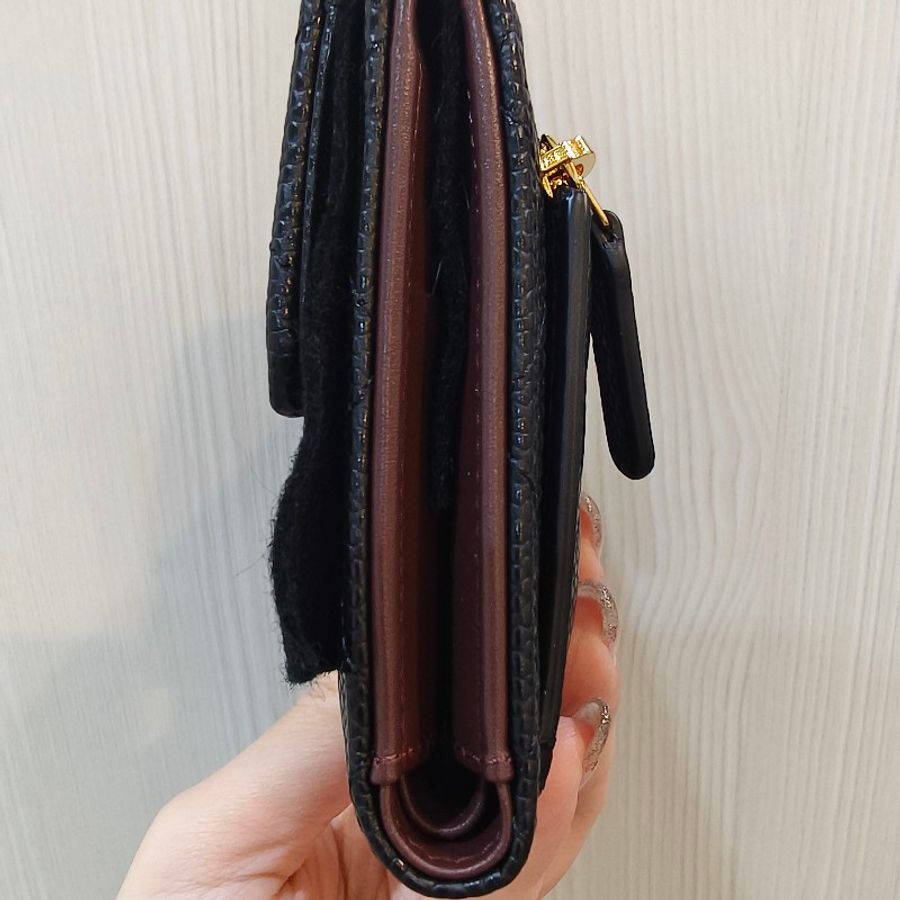 Chanel 經典金釦三折短夾-5