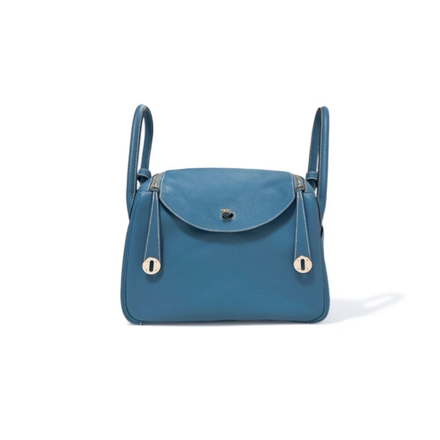 🍒Hermes Lindy30/Bleu Jean 3F250323-1-1