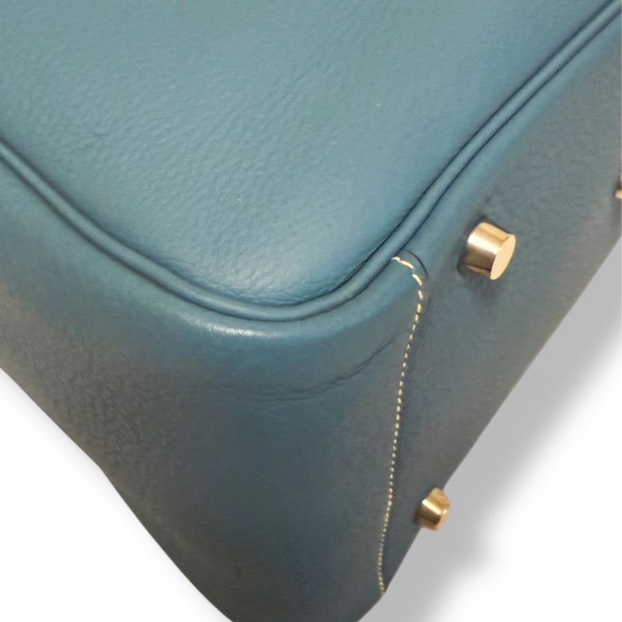 🍒Hermes Lindy30/Bleu Jean 3F250323-1-8