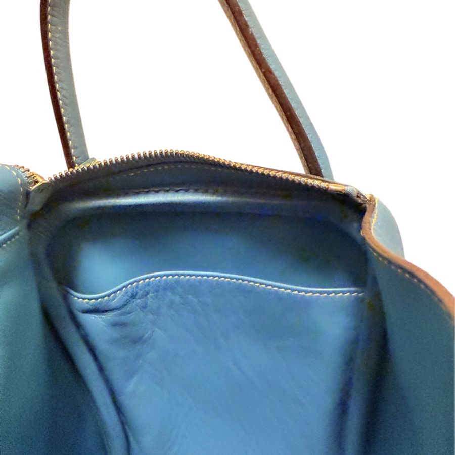 🍒Hermes Lindy30/Bleu Jean 3F250323-1-14