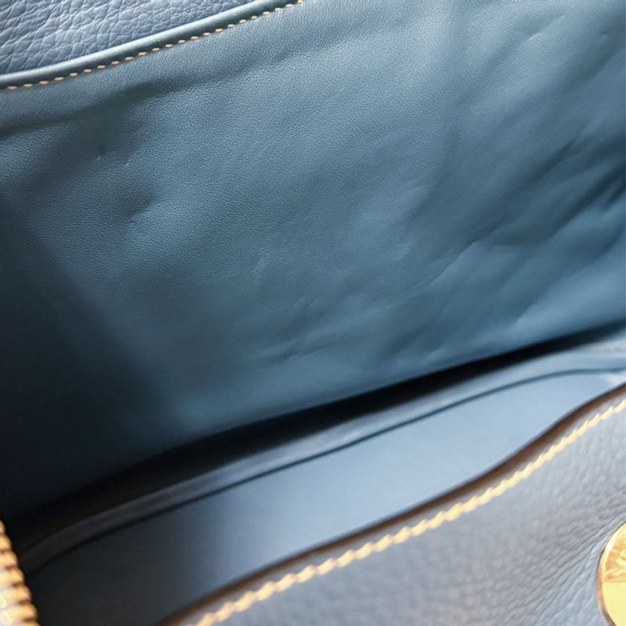 🍒Hermes Lindy30/Bleu Jean 3F250323-1-15