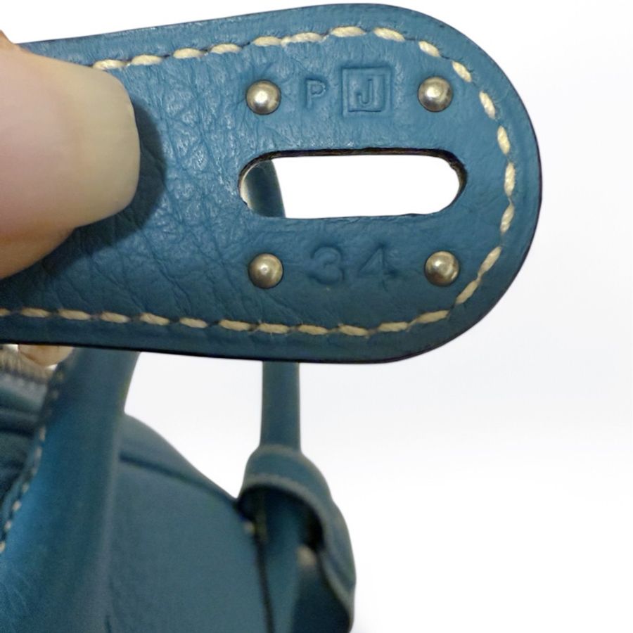 🍒Hermes Lindy30/Bleu Jean 3F250323-1-26