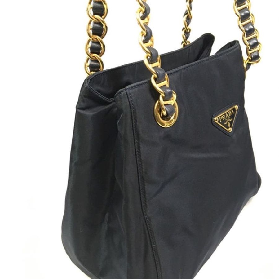 💝FuFu.Style ⟡.·* Prada 降落傘尼龍單肩包-21