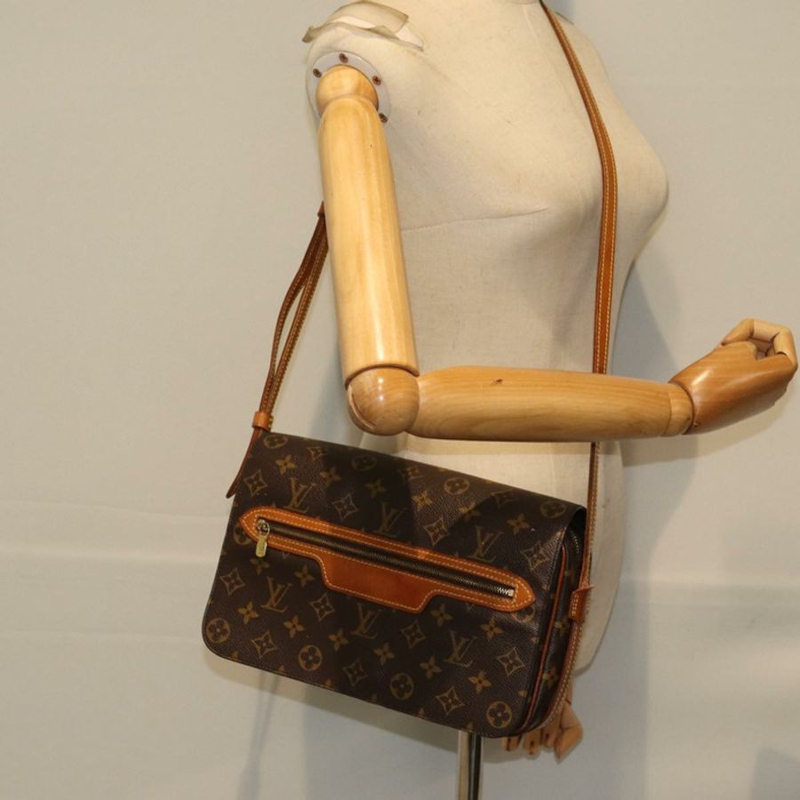 【日本直送】路易威登 Monogram Saint Germain 肩背包 M51207 LV Auth ar11948B-22