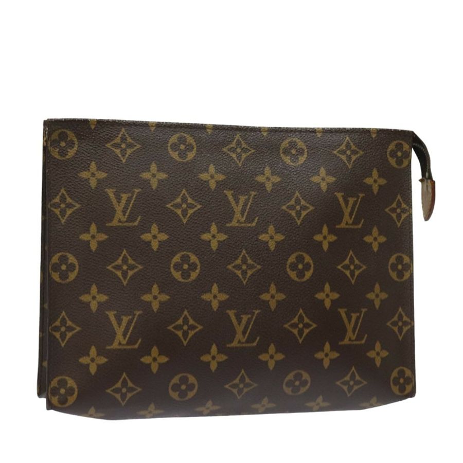 【日本直送】路易威登 Monogram Poche Toilette 26 手拿包 M47542 LV Auth yk13224-0