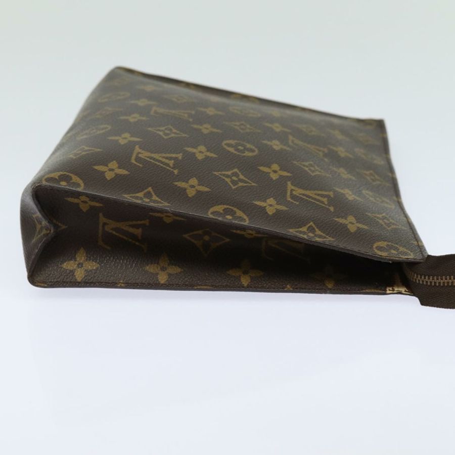 【日本直送】路易威登 Monogram Poche Toilette 26 手拿包 M47542 LV Auth yk13224-3
