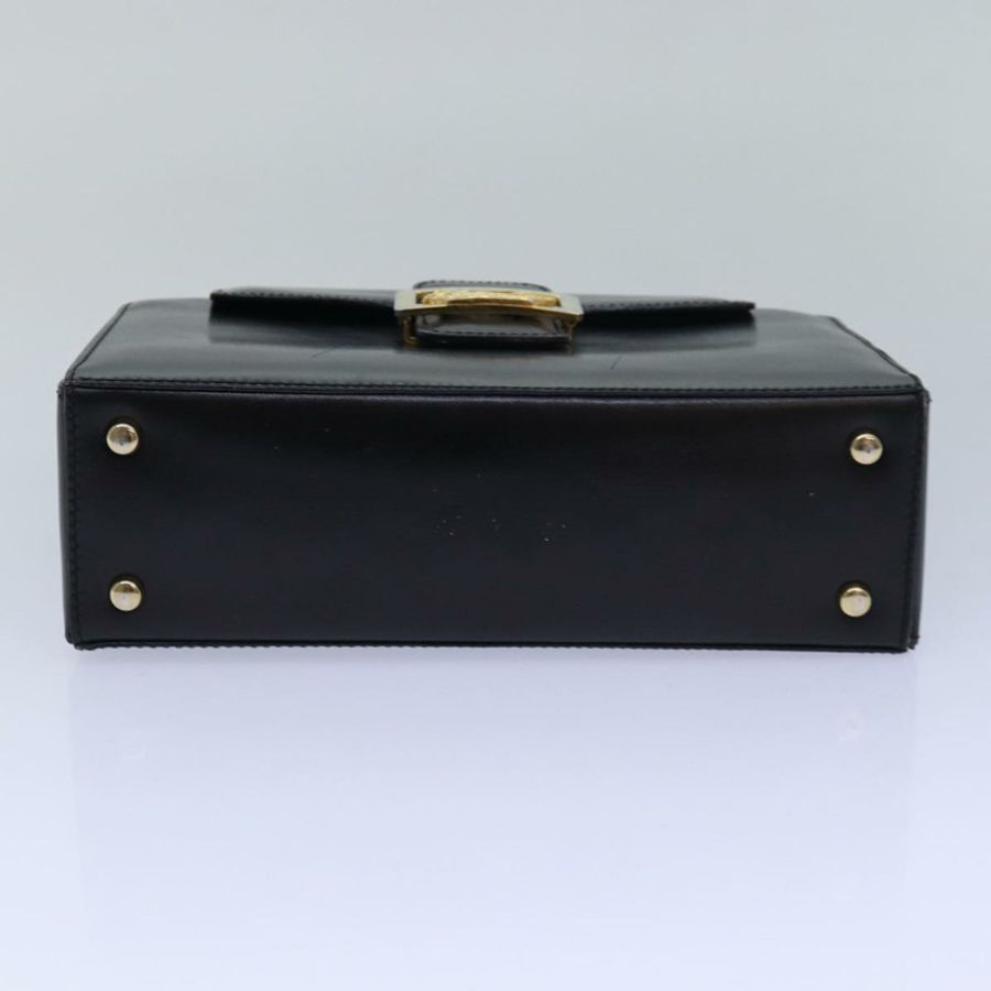【日本直送】CELINE 手提包 皮革 黑色 正品 81636-4