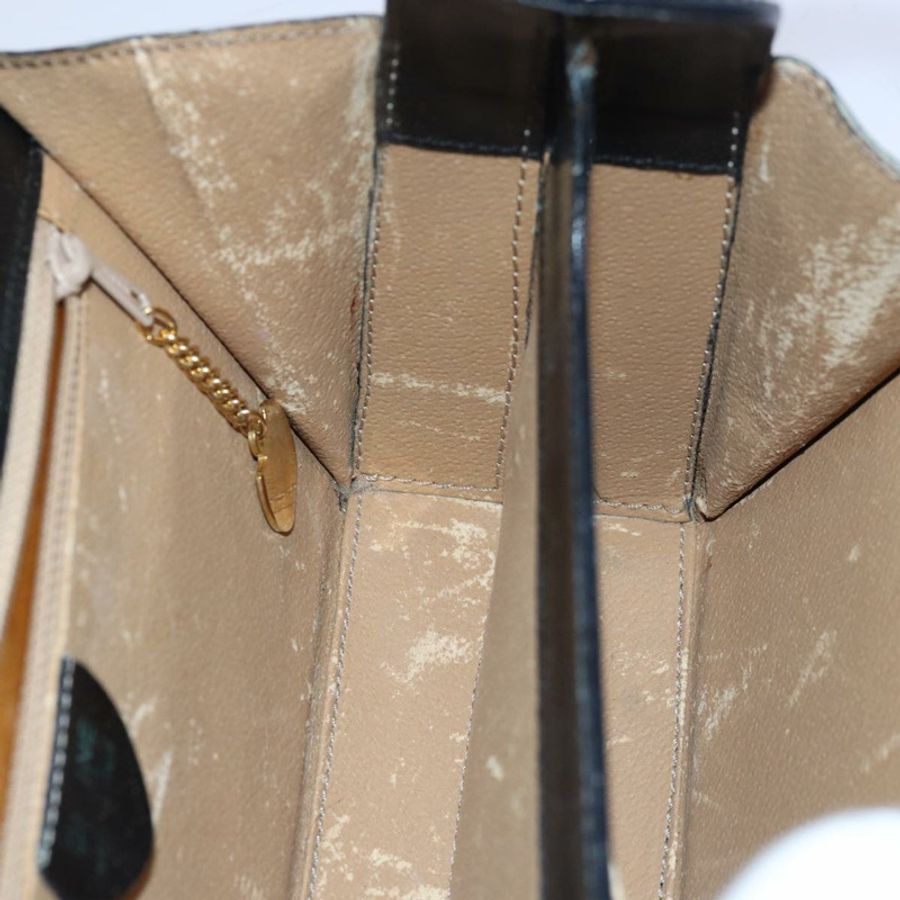 【日本直送】CELINE 手提包 皮革 黑色 正品 81636-10